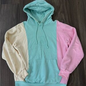 Teddy Fresh Pastel Colorblock Hoodie